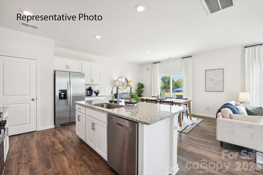 Furnished interior view inside a new home in Fergus Crossing, York (Image 11).