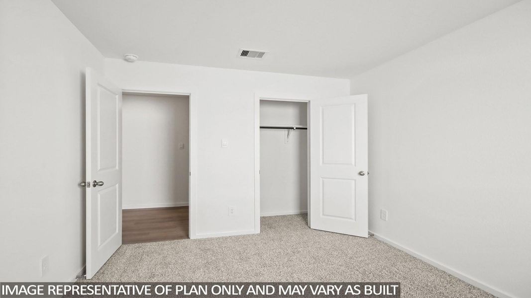 Spacious, unfurnished interior of a new home in New Waverly Station, New Waverly (Image 17).