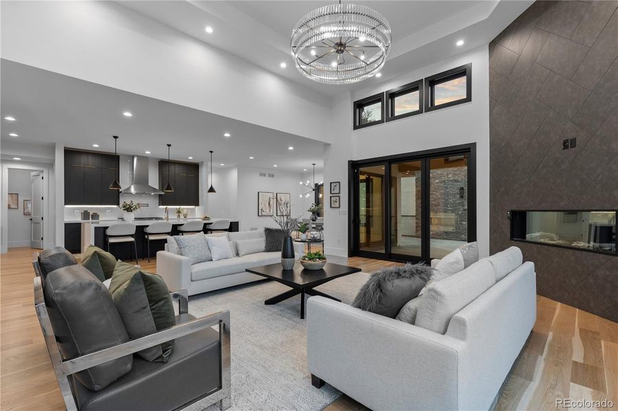 Furnished interior view inside a new home in , Littleton (Image 15).