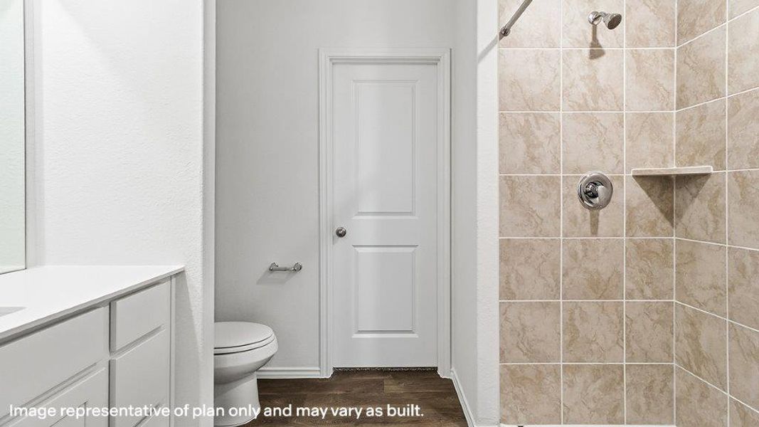 Furnished interior view inside a new home in Blue Ridge Ranch, San Antonio (Image 9).