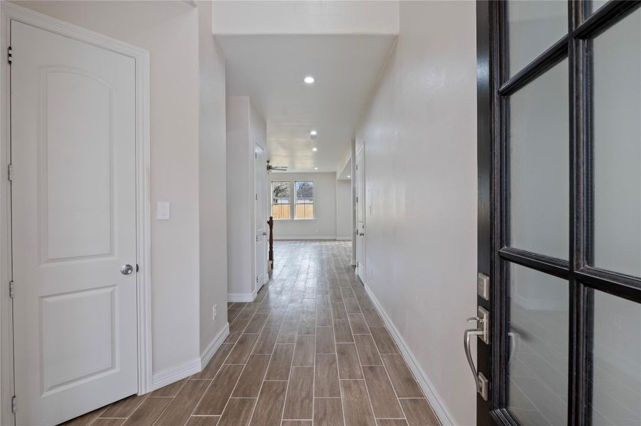 Front door entrance.