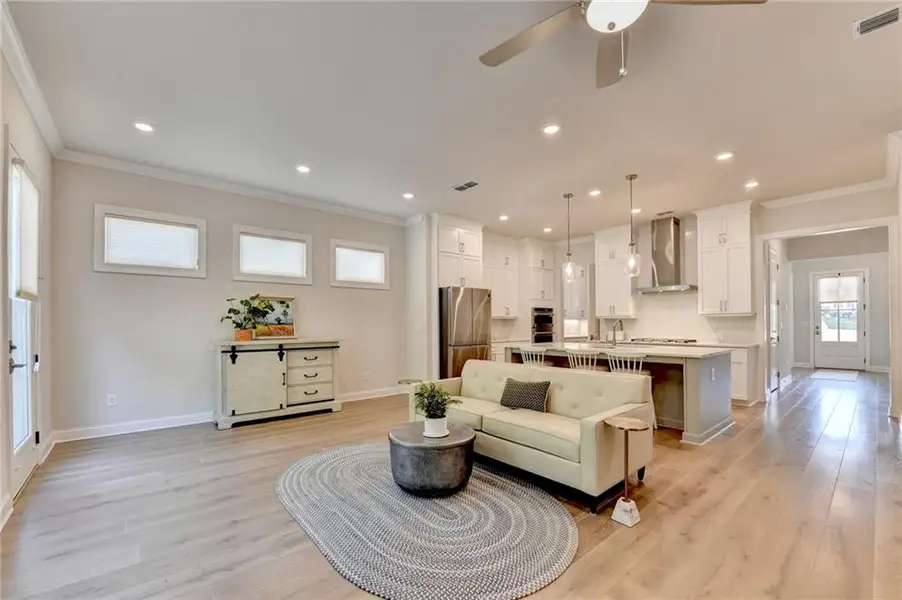 Furnished interior view inside a new home in , Canton (Image 15).