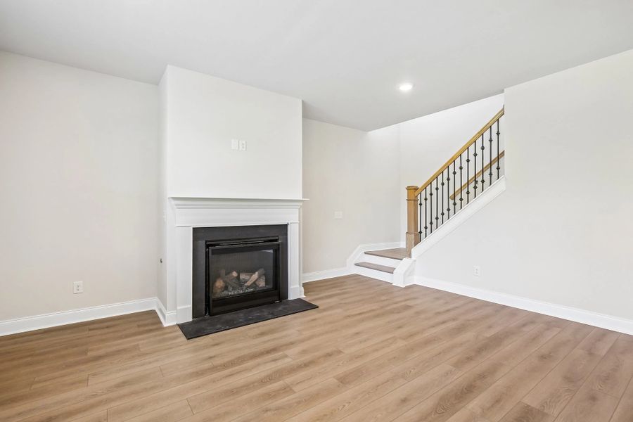 Fireplace/Stairs