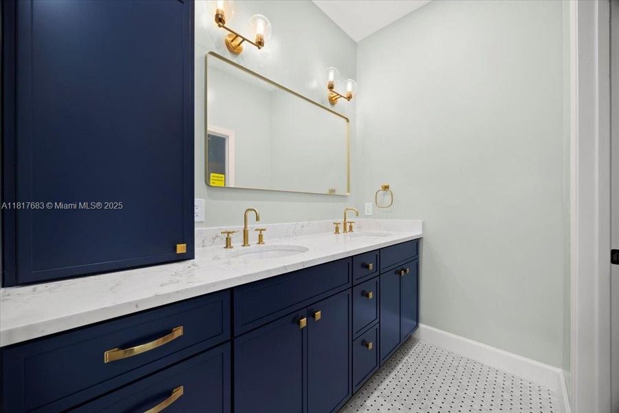 Furnished interior view inside a new home in , West Palm Beach (Image 14).