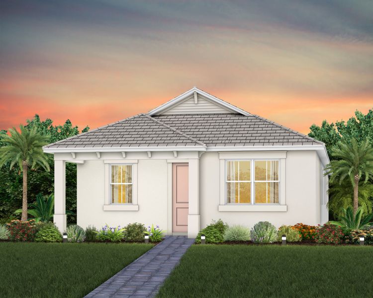 Representative exterior photo of a completed home built from the Dylan II by Pulte Homes in SeaFlower, Bradenton, FL (Image 22). Representative exterior photo of a completed home built from the Dylan II by Pulte Homes in SeaFlower, Bradenton, FL (Image 22).