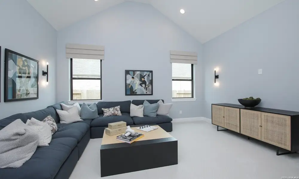 Furnished interior view inside a new home in Veramendi, New Braunfels (Image 6).