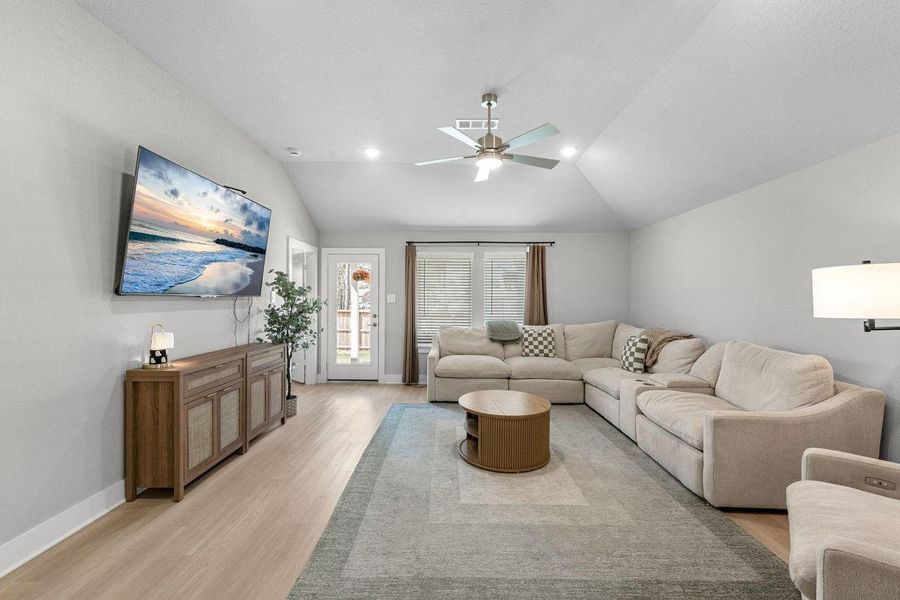 Furnished interior view inside a new home in Magnolia Ridge, Magnolia (Image 14).