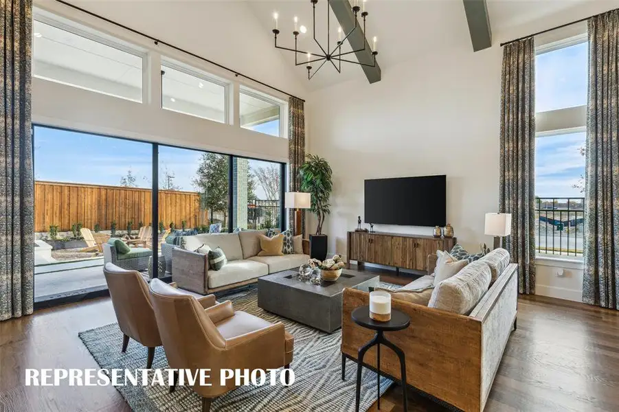 Our Stella plan offers a family room spacious enough to host the entire family! REPRESENTATIVE PHOTO Our Stella plan offers a family room spacious enough to host the entire family! REPRESENTATIVE PHOTO