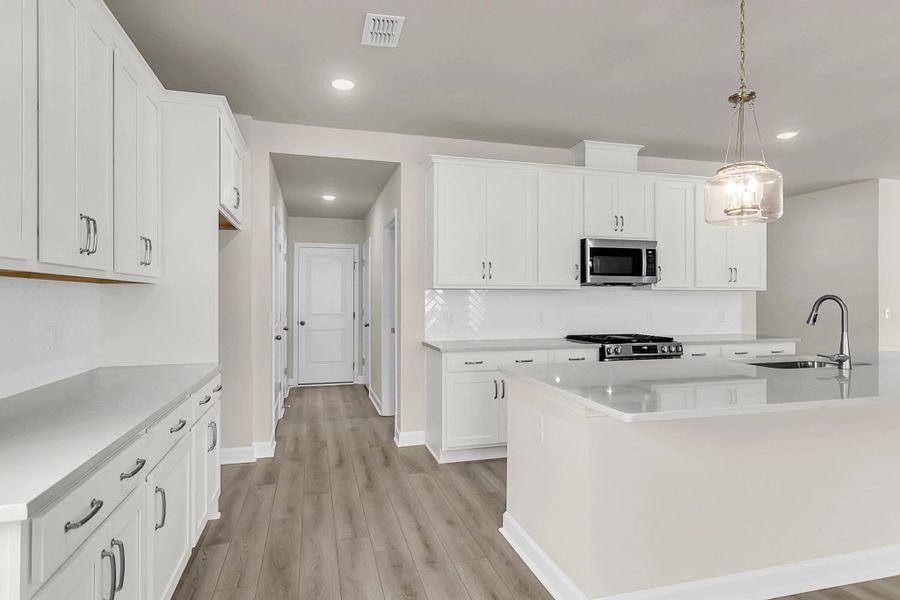 Furnished interior view inside a new home in Watson Hill, Summerville (Image 8).