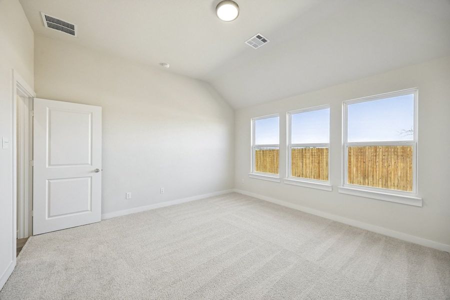 Representative unfurnished interior of a home built from the The Alamo by Lillian Custom Homes in Freeman Farm, Kaufman (Image 24). Representative unfurnished interior of a home built from the The Alamo by Lillian Custom Homes in Freeman Farm, Kaufman (Image 24).