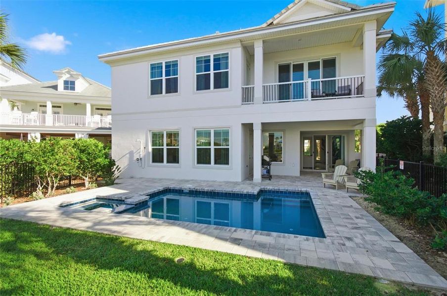 Exterior details and patio area of a home in , Palm Coast (Image 30). Exterior details and patio area of a home in , Palm Coast (Image 30).