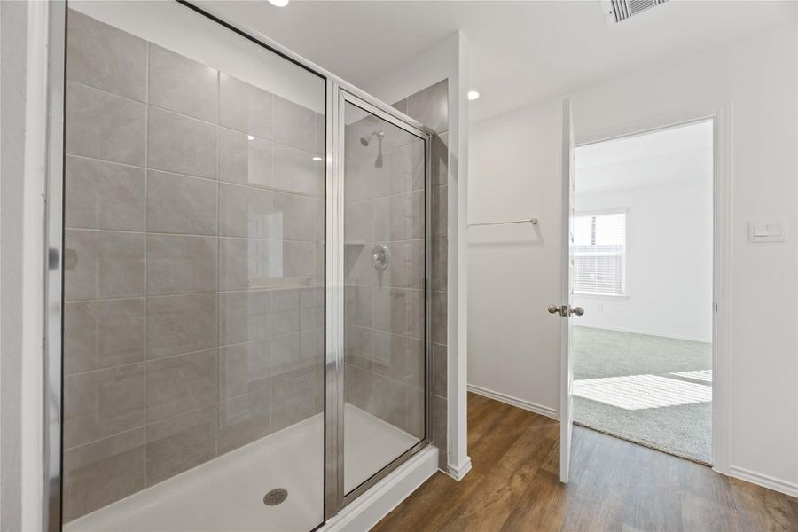 Furnished interior view inside a new home in Tamarron, Fulshear (Image 13).