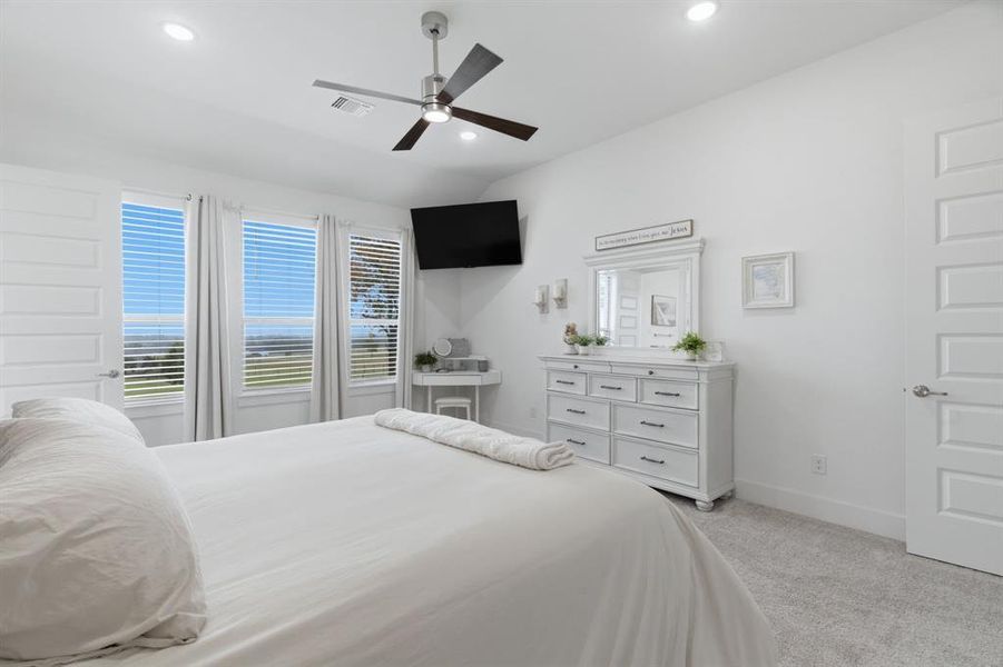 Furnished interior view inside a new home in Gatlin Ranch, Springtown (Image 26).