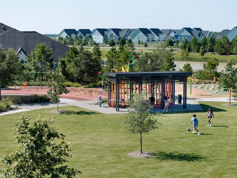 Image 4 of a home in Bridgeland 45', 50', 70'.