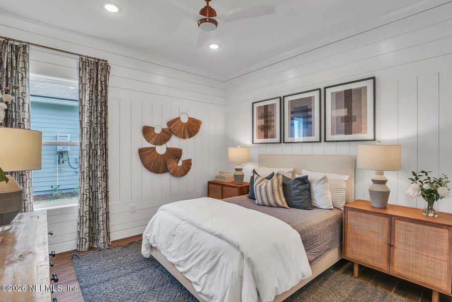Furnished interior view inside a new home in , Flagler Beach (Image 33).