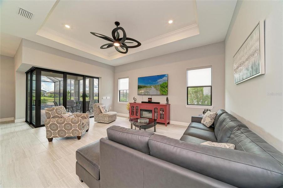 Furnished interior view inside a new home in , Nokomis (Image 14).