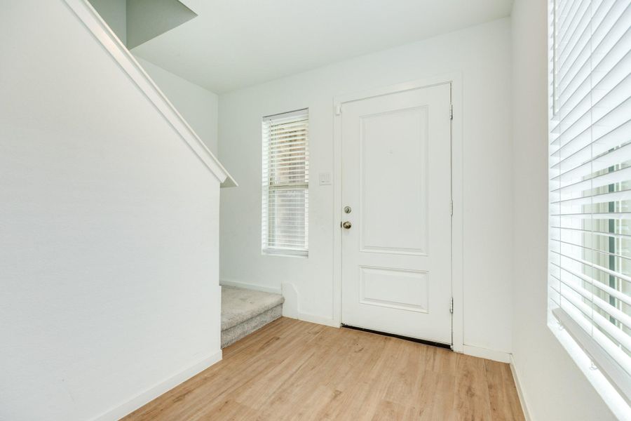 Spacious, unfurnished interior of a new home in Windrose Green, Angleton (Image 21).