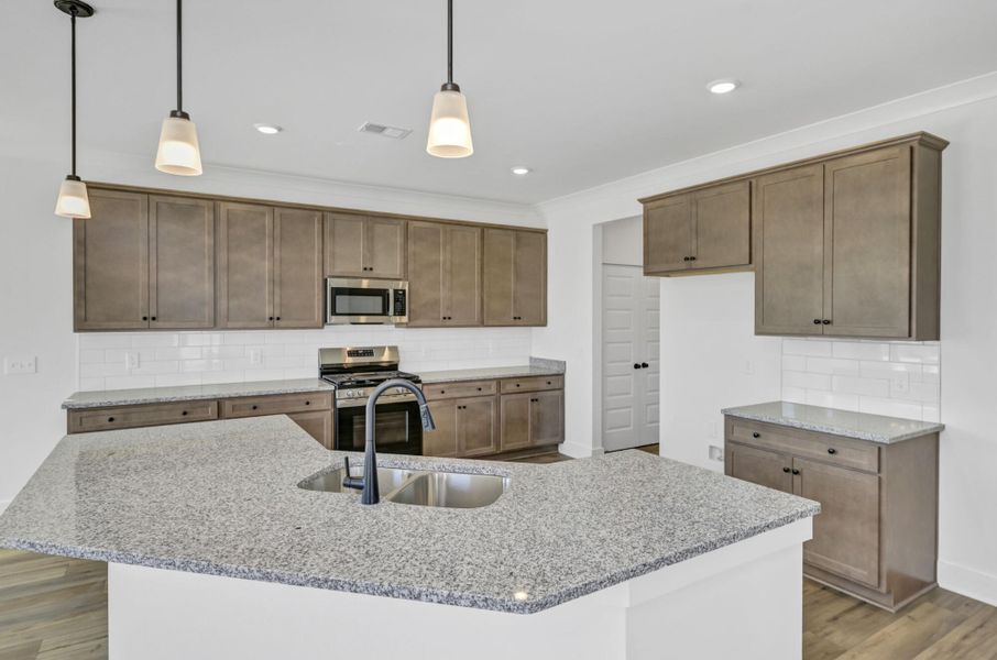 Furnished interior view inside a new home in Ashton Lakes, Lexington (Image 10).