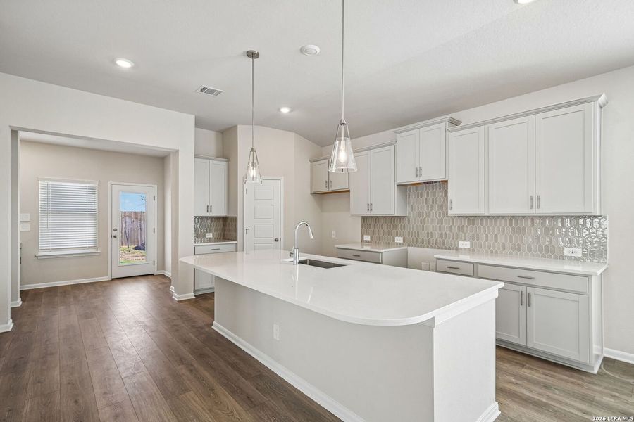 Furnished interior view inside a new home in Thomas Pond, San Antonio (Image 6).