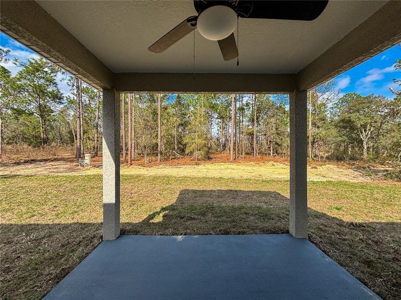 Exterior details and patio area of a home in , Dunnellon (Image 32).