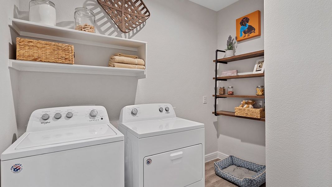Close-up of interior finishes inside a home in Morningstar, Aledo (Image 19).