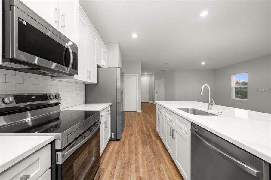 Furnished interior view inside a new home in , Sebring (Image 9). Furnished interior view inside a new home in , Sebring (Image 9).