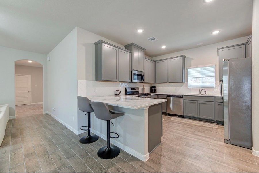 Furnished interior view inside a new home in Rosehill Meadow, Tomball (Image 16).