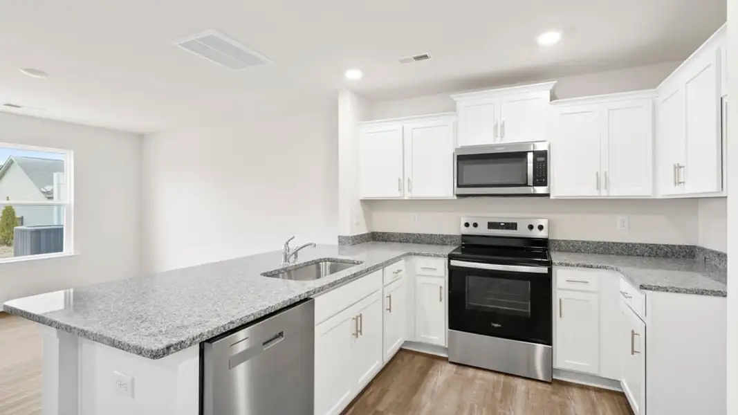 Furnished interior view inside a new home in Covington Village, Greer (Image 9).