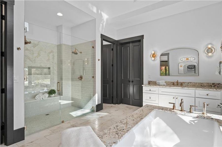 Furnished interior view inside a new home in , Athens (Image 25).