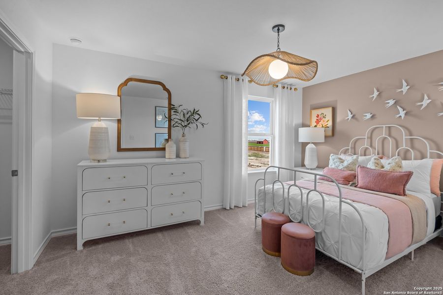 Furnished interior view inside a new home in Corley Farms, Boerne (Image 15).