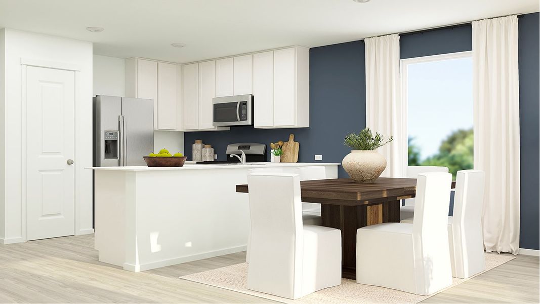 Woodhaven dining room