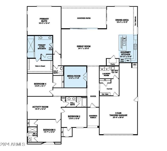 Sedona Floorplan Lot 66