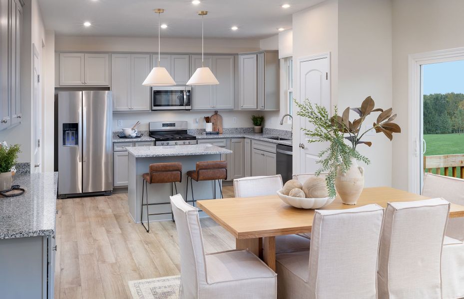 Furnished interior view inside a new home in Solserra, Shallotte (Image 26).