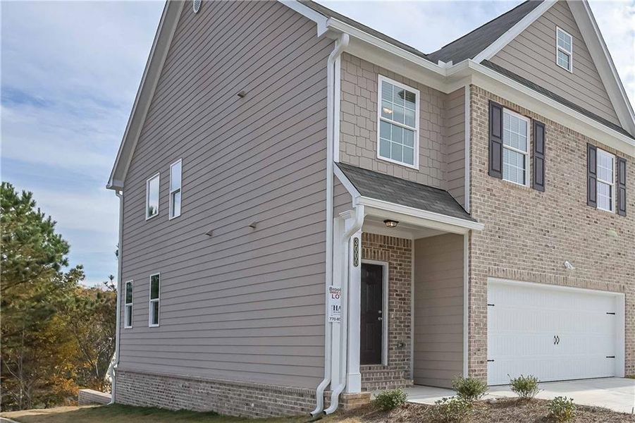 Exterior details and patio area of a home in , Douglasville (Image 3).