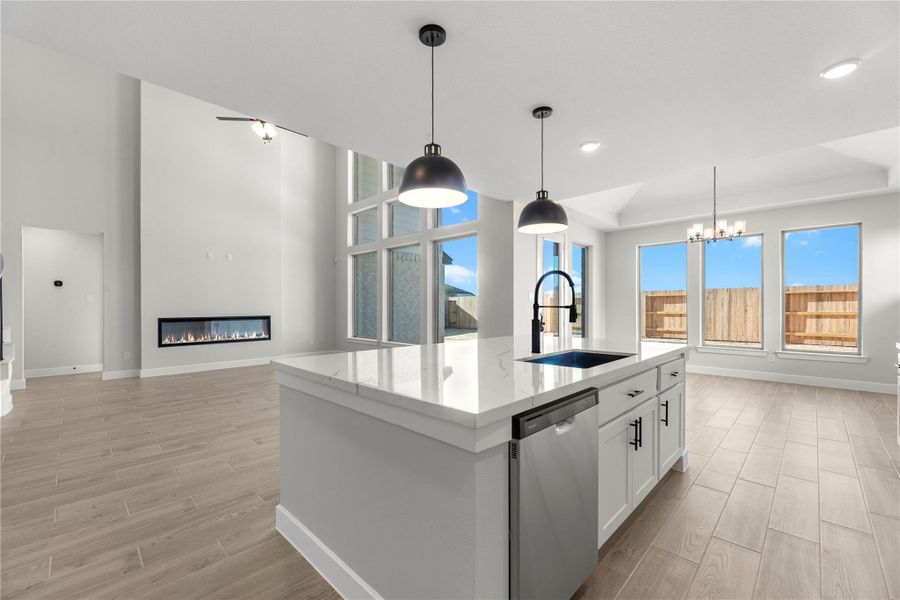 Furnished interior view inside a new home in Lago Mar, Texas City (Image 6). Furnished interior view inside a new home in Lago Mar, Texas City (Image 6).