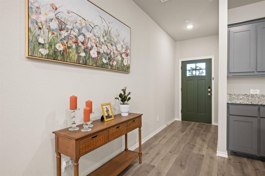 Furnished interior view inside a new home in , Fort Worth (Image 12).