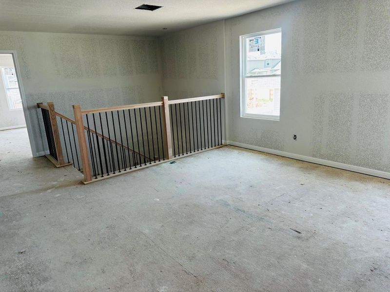 In-progress construction of a new home in Patterson Ranch, Georgetown, TX (Image 9).