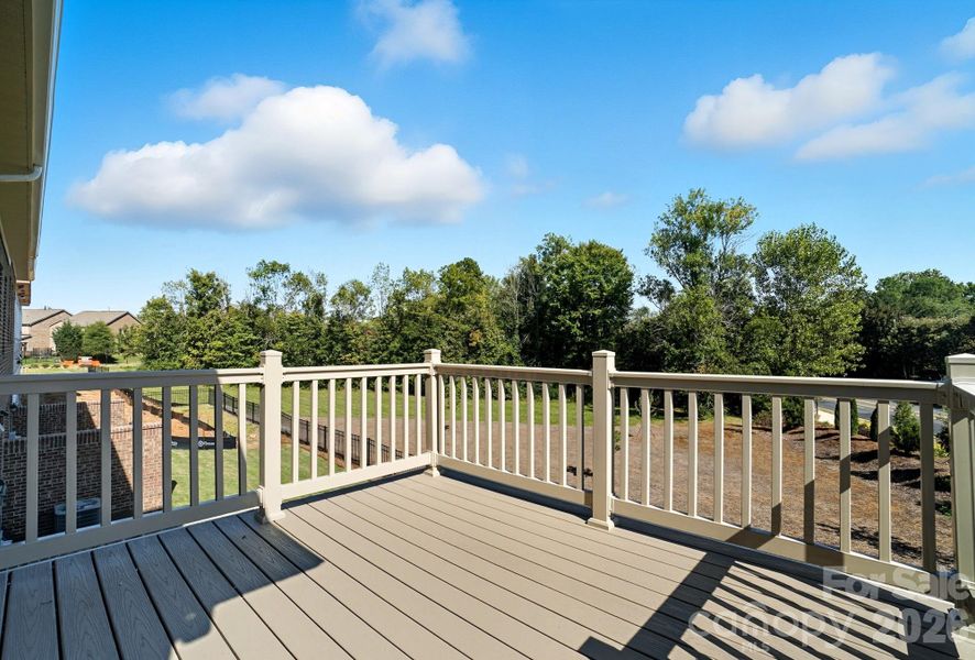 representation of Deck on 2nd floor