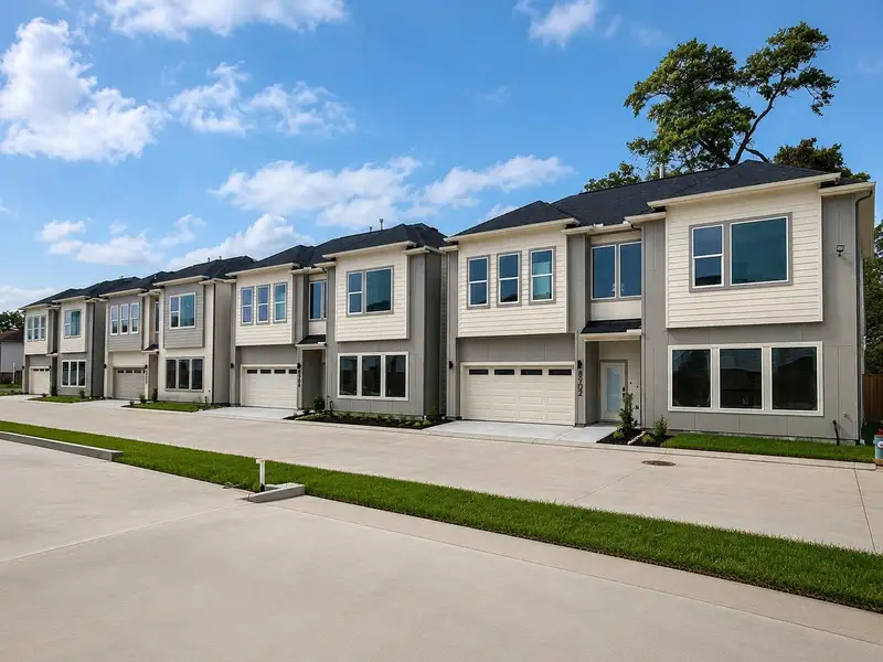 Front exterior of a new home in , Houston, TX, highlighting curb appeal (Image 6).