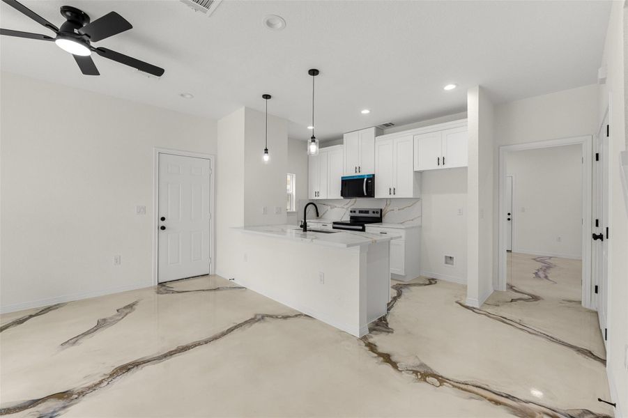 Furnished interior view inside a new home in , Montgomery (Image 7).