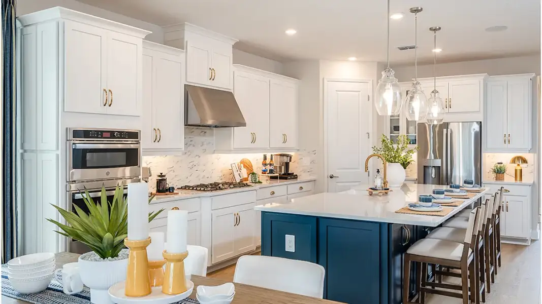 Representative furnished interior of a home built from the Montauk by Taylor Morrison in Azure at Solaeris, Port St. Lucie (Image 7).