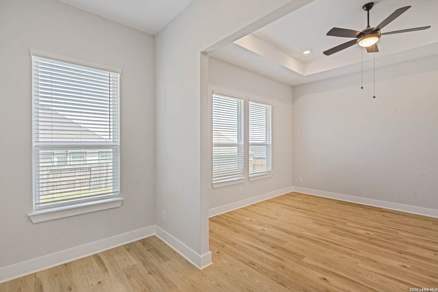 Spacious, unfurnished interior of a new home in Potranco West, Castroville (Image 15). Spacious, unfurnished interior of a new home in Potranco West, Castroville (Image 15).