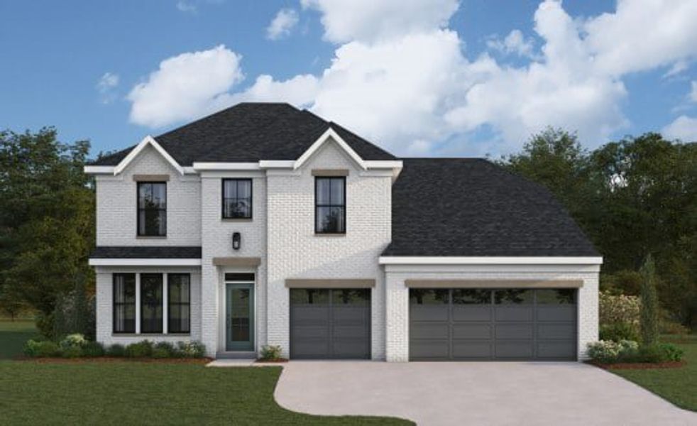 Representative exterior photo of a completed home built from the Winston by Fischer Homes in The Sandbar, Anna Maria, FL (Image 13).
