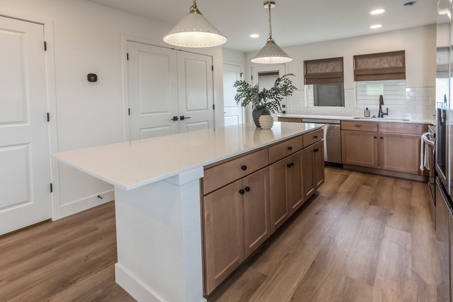 Representative furnished interior of a home built from the Magnolia by Hartford Homes in Prairie Song, Windsor (Image 12).