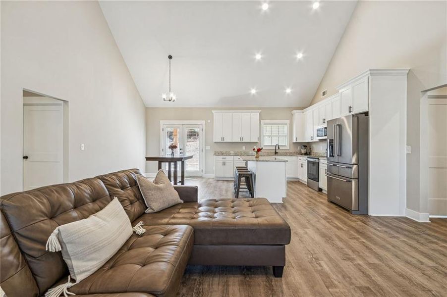 Furnished interior view inside a new home in , Maysville (Image 41).