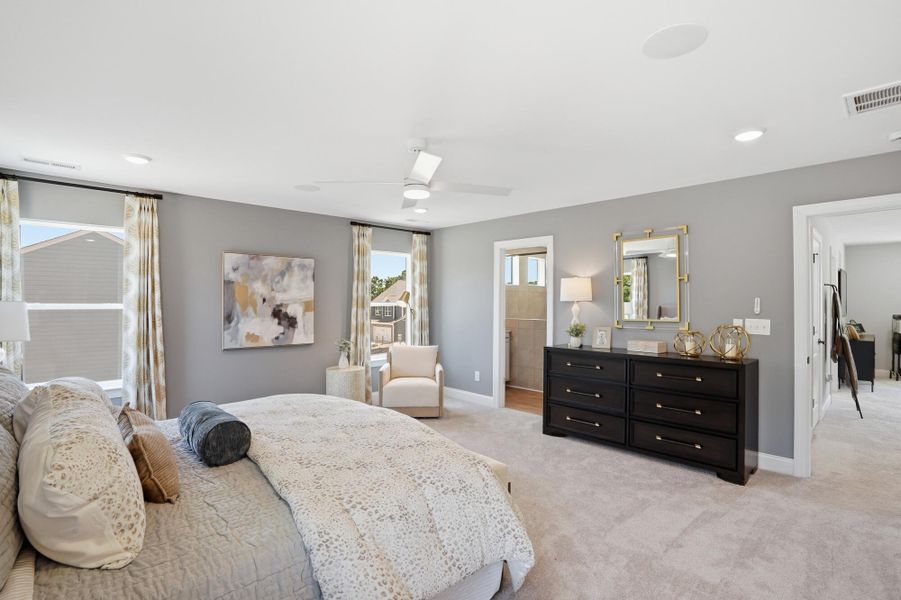 Furnished interior view inside a new home in Ashton Park, Monroe (Image 17).