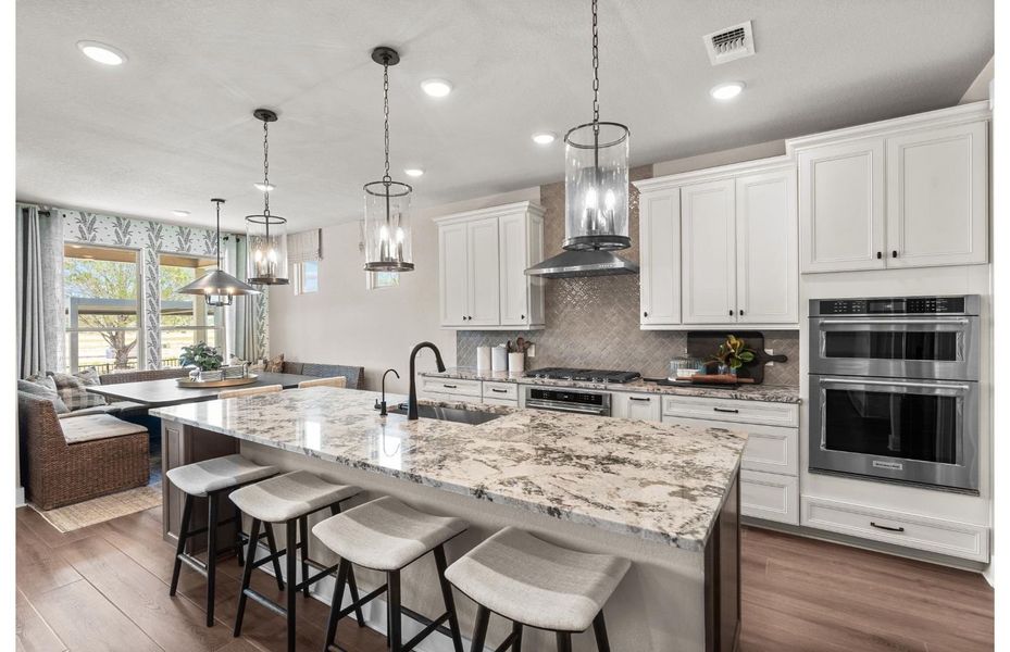 Furnished interior view inside a new home in Del Webb New Braunfels at Veramendi, New Braunfels (Image 4).