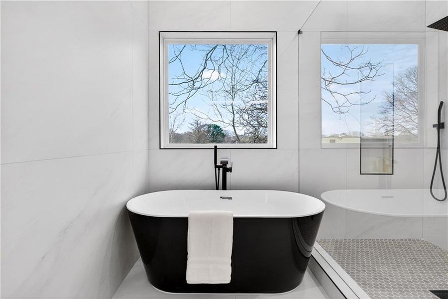 Close-up of interior finishes inside a home in , Atlanta (Image 23).