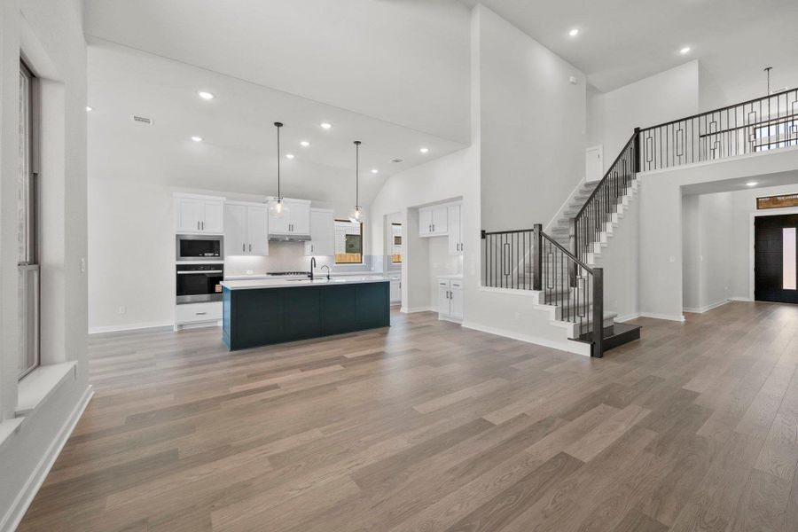 From Family Room to Open Concept Kitchen