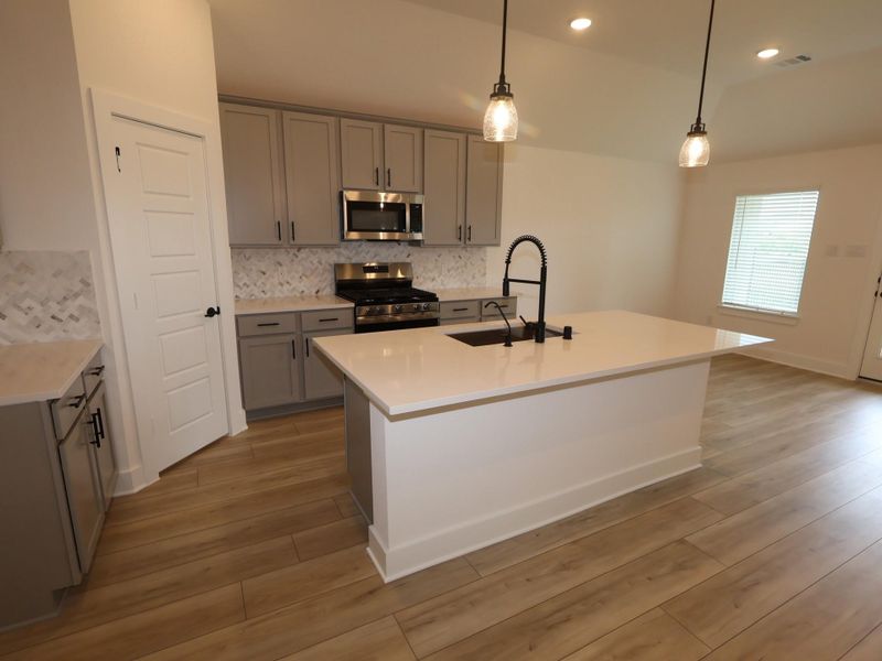 Furnished interior view inside a new home in Lago Mar, Santa Fe (Image 8).